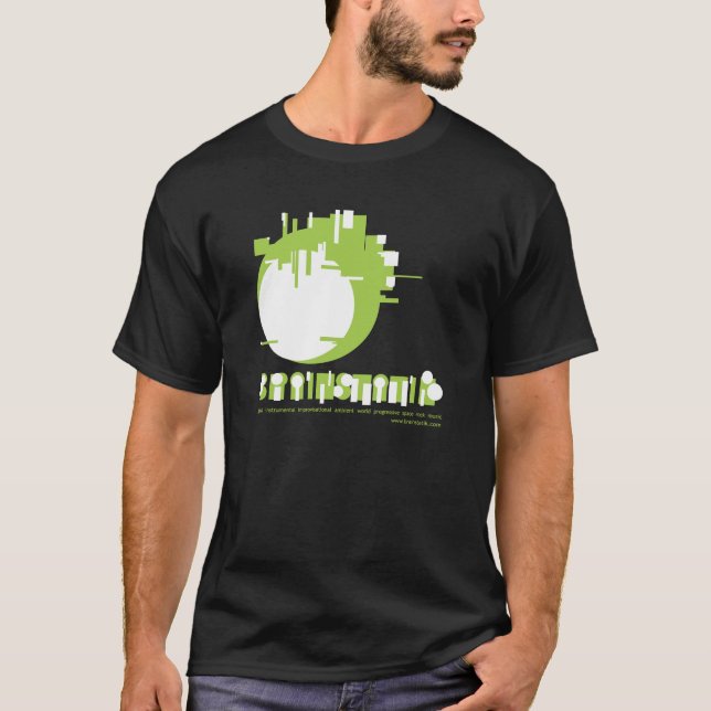 Camiseta Negro de Brainstatik T-shirt_ (Anverso)