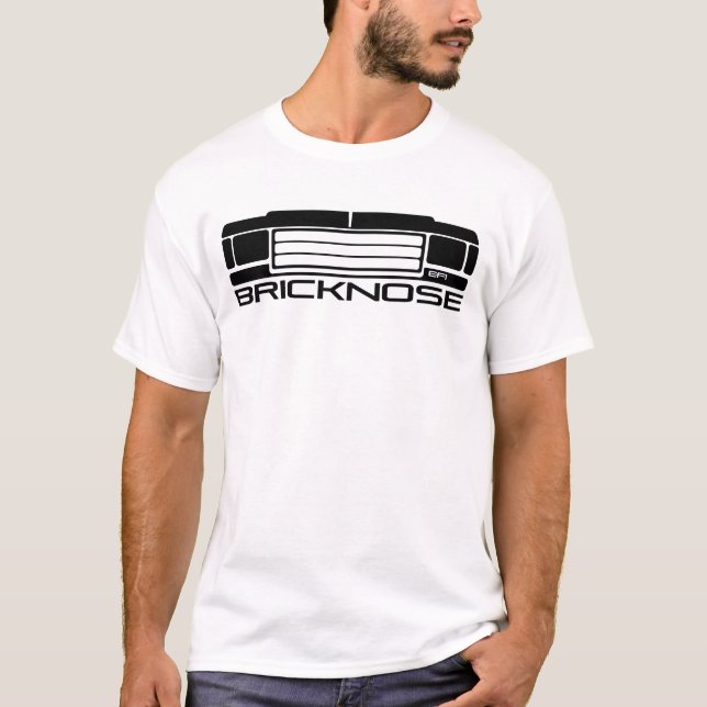Camiseta Negro de Bricknose (Anverso)