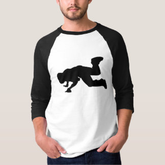 Camiseta Negro de la actitud 2 de BBOY