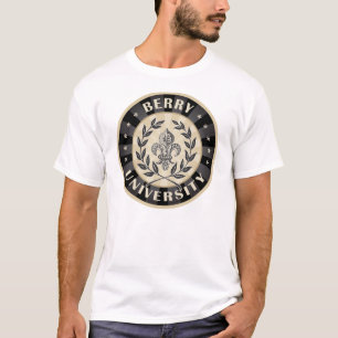 Camiseta Negro de la baya de la universidad