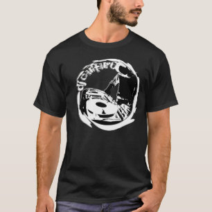 Camiseta Negro de la cría de DJ
