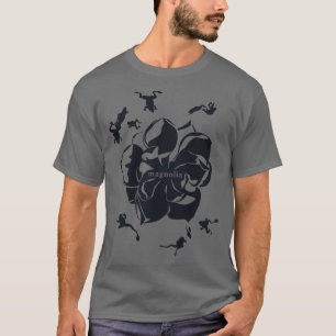 Camiseta Negro de Magnolia 1999