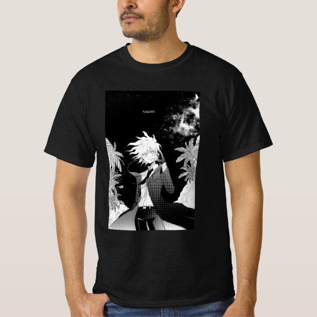 Camiseta Negro de Nagito Komaeda (Anverso)