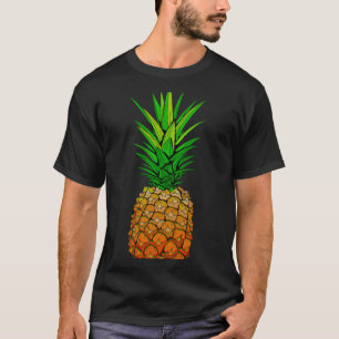 Camiseta Negro de piña