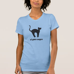 Camiseta Negro del EL Gato