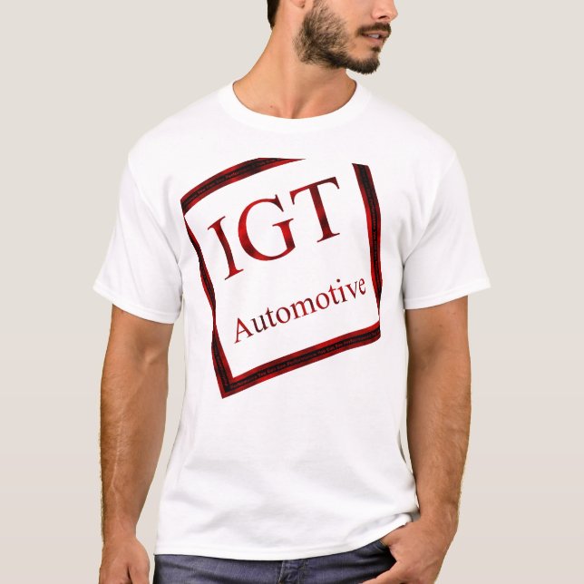 Camiseta Negro del IGT-Sello (Anverso)