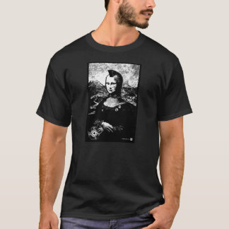 Camiseta Negro del Mohawk de Mona