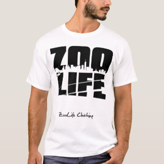 Camiseta Negro del paisaje urbano de ZooLife