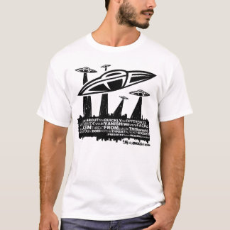 Camiseta negro ebeSWAGreagan/blanco