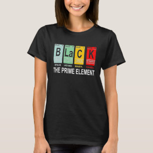Camiseta Negro El primer elemento Negro Vive Derechos H Neg