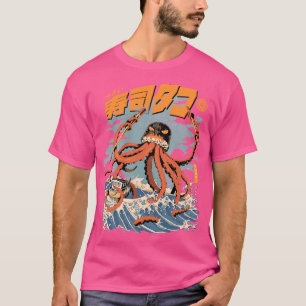 Camiseta Negro El Sushi Tako