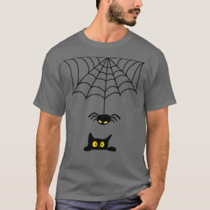 Camiseta Negro Espeluznante