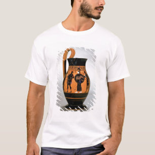 Camiseta Negro-figura olpe del ático que representa Athena