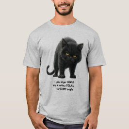 Camiseta Negro furioso Tengo Problemas De Ira Humorísticos