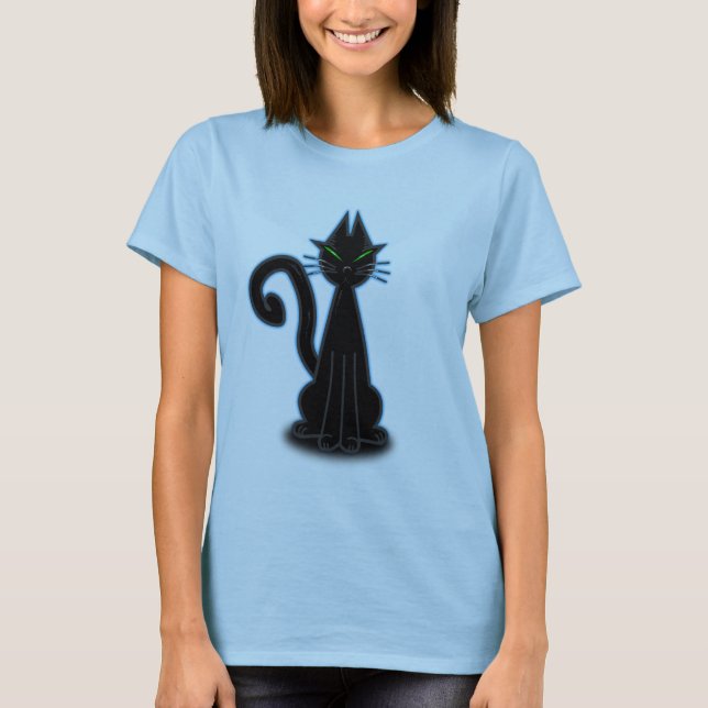 Camiseta Negro-gato (Anverso)
