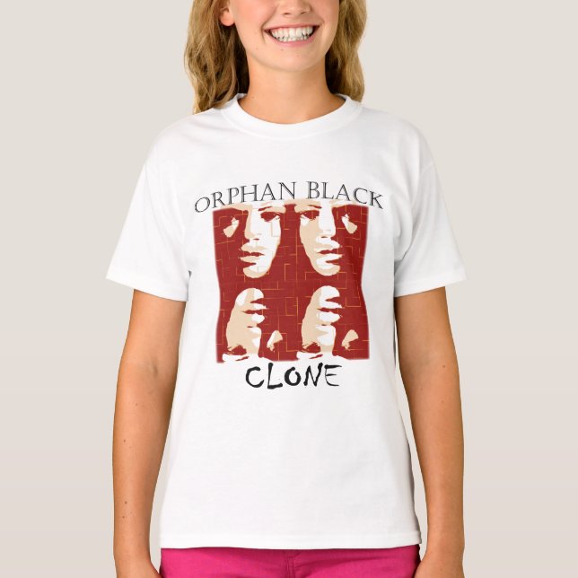 CAMISETA NEGRO HUÉRFANO (Anverso)