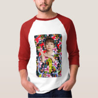 Negro huérfano el | Alison - estampado de flores