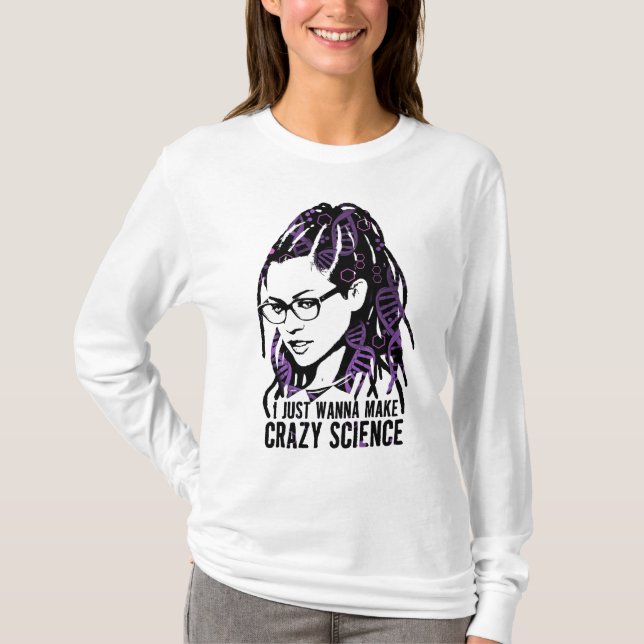Camiseta Negro huérfano el | Cosima - ciencia loca (Anverso)