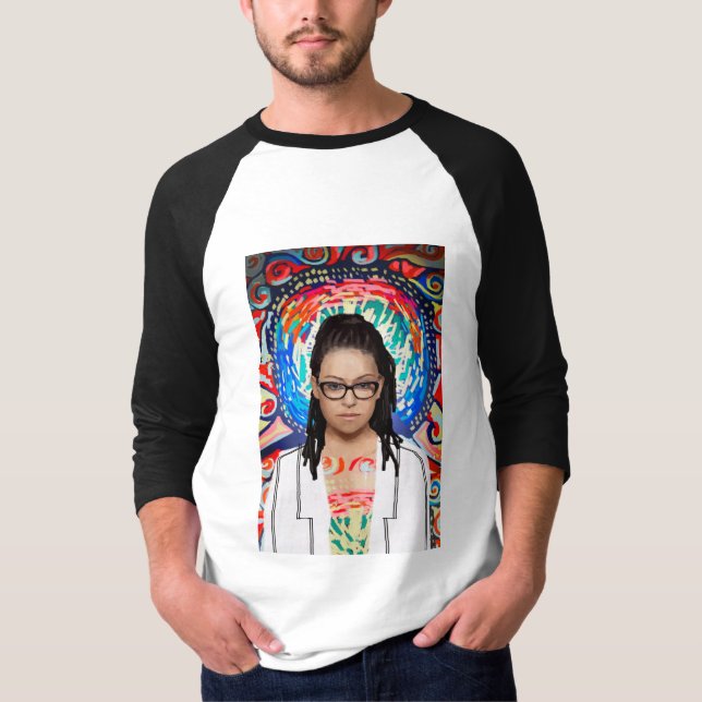 Camiseta Negro huérfano el | Cosima Niehaus - moda del (Anverso)
