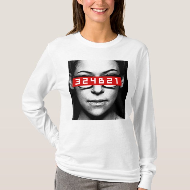 Camiseta Negro huérfano el | Cosima - número de etiqueta (Anverso)