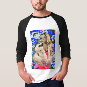Camiseta Negro huérfano el Krystal Goderitch - bosquejo