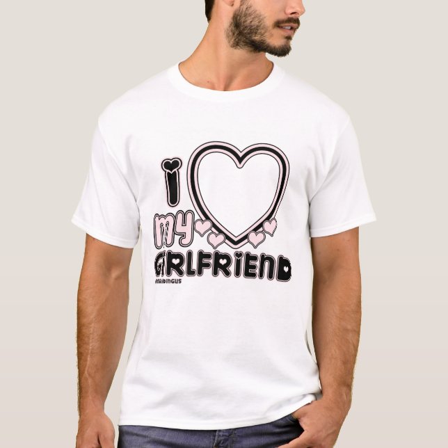 Camiseta negro i luv 1 (Anverso)
