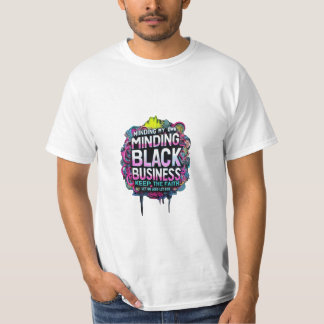 Camiseta Negro mental