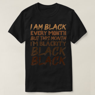 Camiseta Negro negro cada mes historia negra BHM