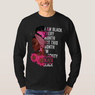 Camiseta Negro negro cada mes historia negra BHM África