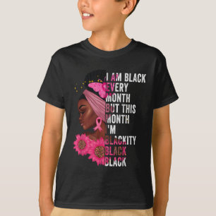 Camiseta Negro negro cada mes historia negra BHM África