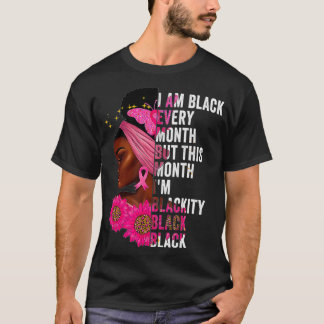 Camiseta Negro negro cada mes historia negra BHM África