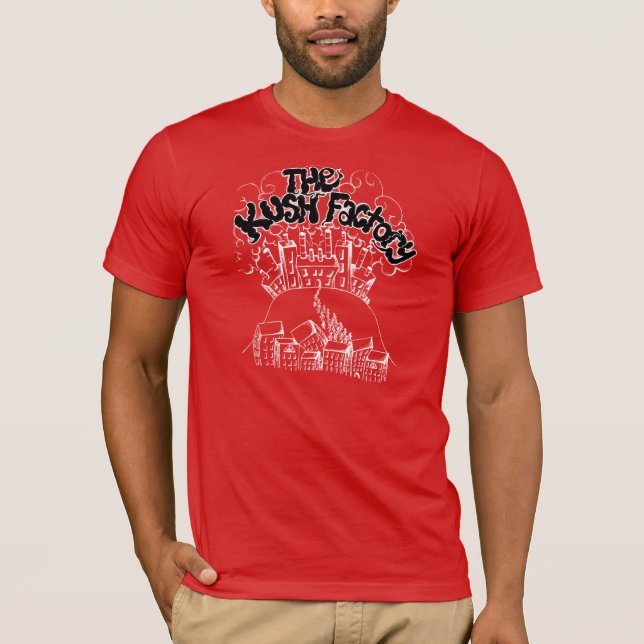 Camiseta negro rojo TKF (Anverso)