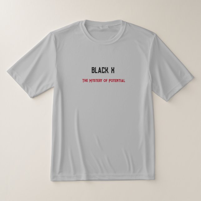 CAMISETA NEGRO X (Distribución)