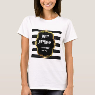 Camiseta Negro y blanco