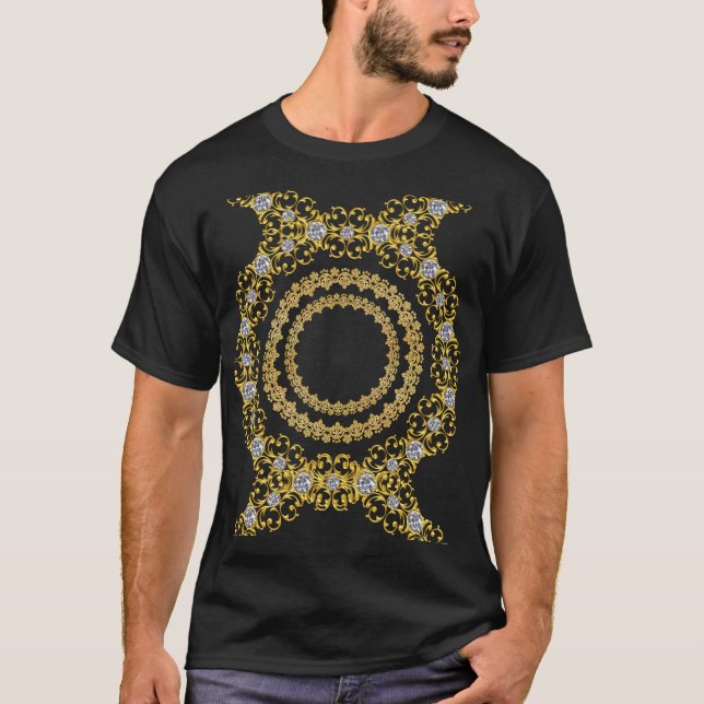 Camiseta Negro y oro (Anverso)