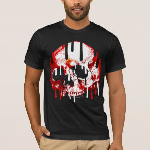 Camiseta Negro y rojo