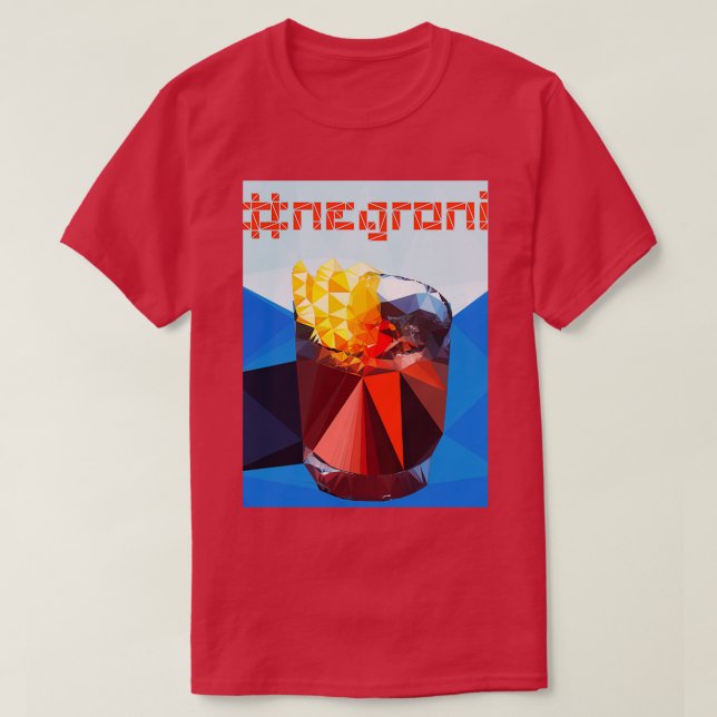 CAMISETA NEGRONI 2 (Diseño del anverso)