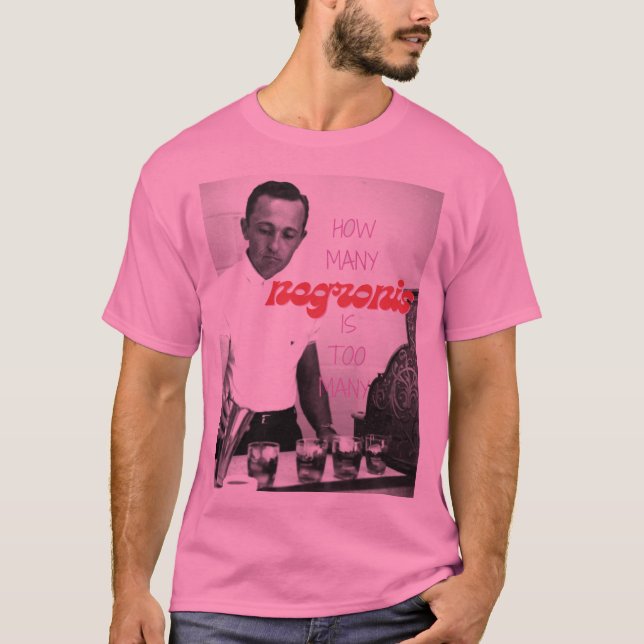 Camiseta Negroni Graphic T Shirt (Anverso)