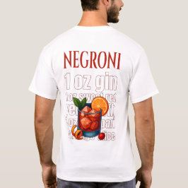Camiseta Negroni T-Shirt – Bold Italian Aperitif