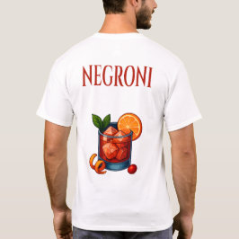 Camiseta Negroni T-Shirt – Bold Italian Aperitif