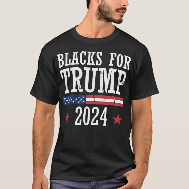Camiseta Negros En La República De Elecciones Presidenciale (Anverso)