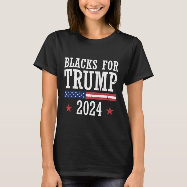 Camiseta Negros En La República De Elecciones Presidenciale (Anverso)