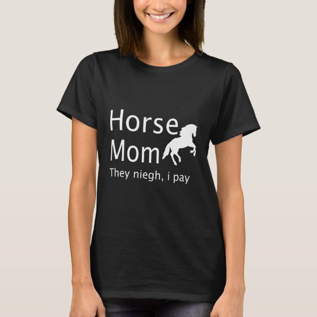 Camiseta Neigh Paga Caballo (Anverso)