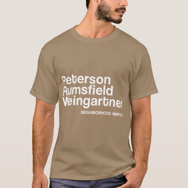 Camiseta Neighborhood Watch (Anverso)