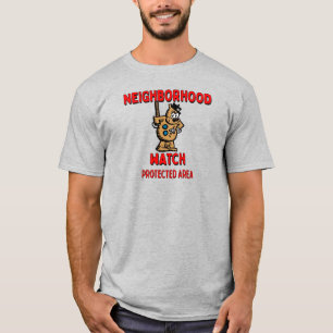Camiseta "Neighborhood Watch" Offissa Pupp T-Shirt