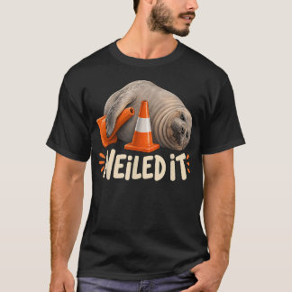 Camiseta Neil La Foca Selló Algo Divertido Elefante Marino