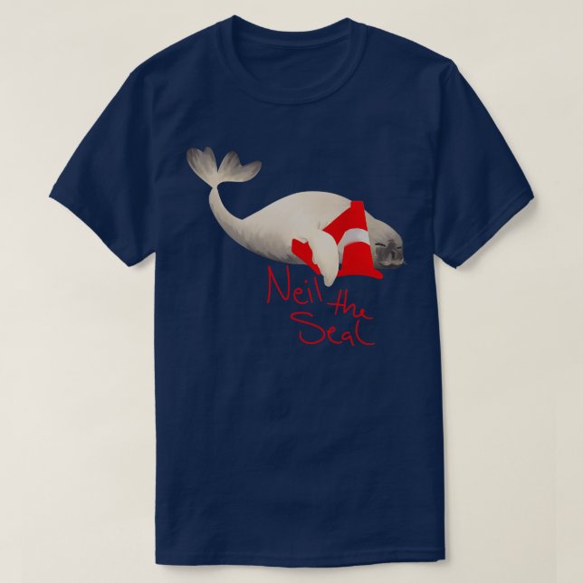 Camiseta Neil the Seal (Diseño del anverso)