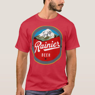 Camiseta Nek ra mabok ki pie rasane ngono Rainier Beer T