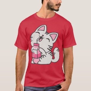 Camiseta Neko Japan Manga Harajuku Graphic Premium