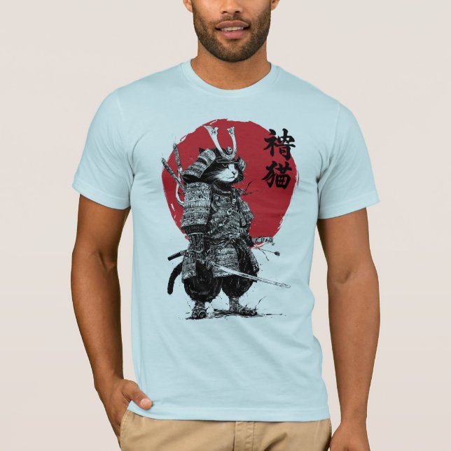 Camiseta Neko Samurai (Anverso)